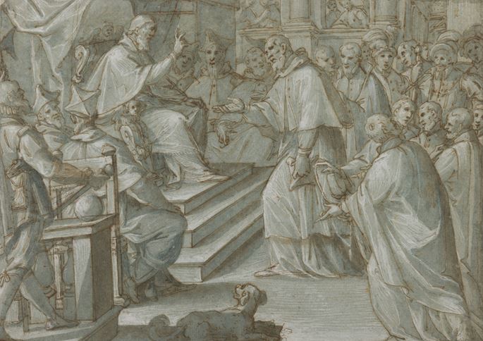 Giovanni Battista DELLA ROVERE - The Blessing of a Cardinal | MasterArt